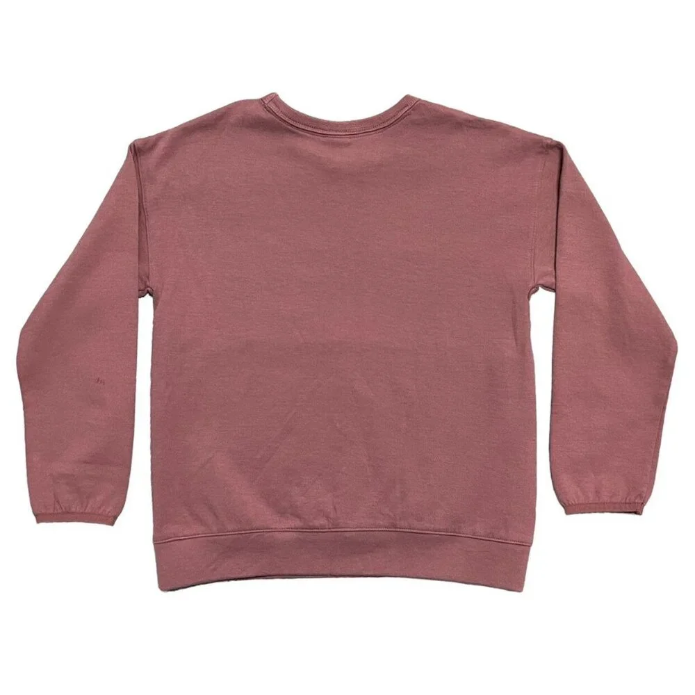 Gap Fit Dry M 8Y Mauve Pullover Sweatshirt